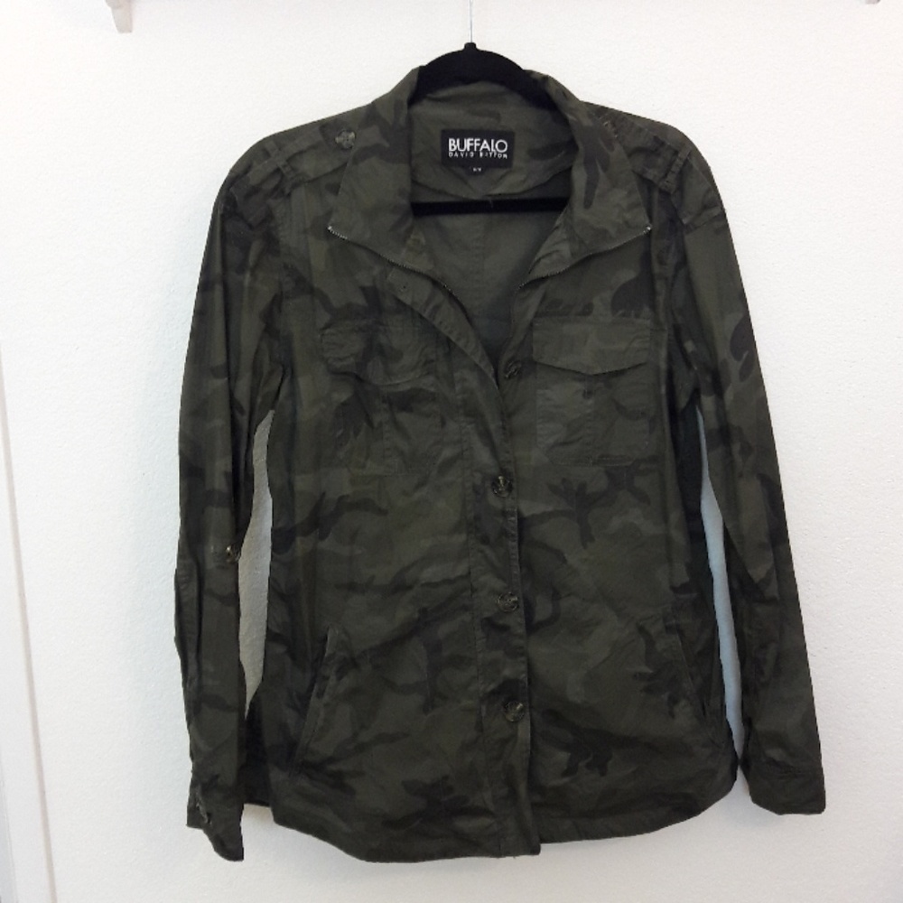 Camouflage jacket Buffalo by David Bitton